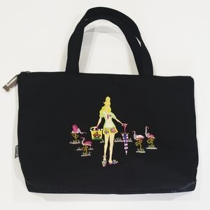 Embroidered and Beaded Handbag